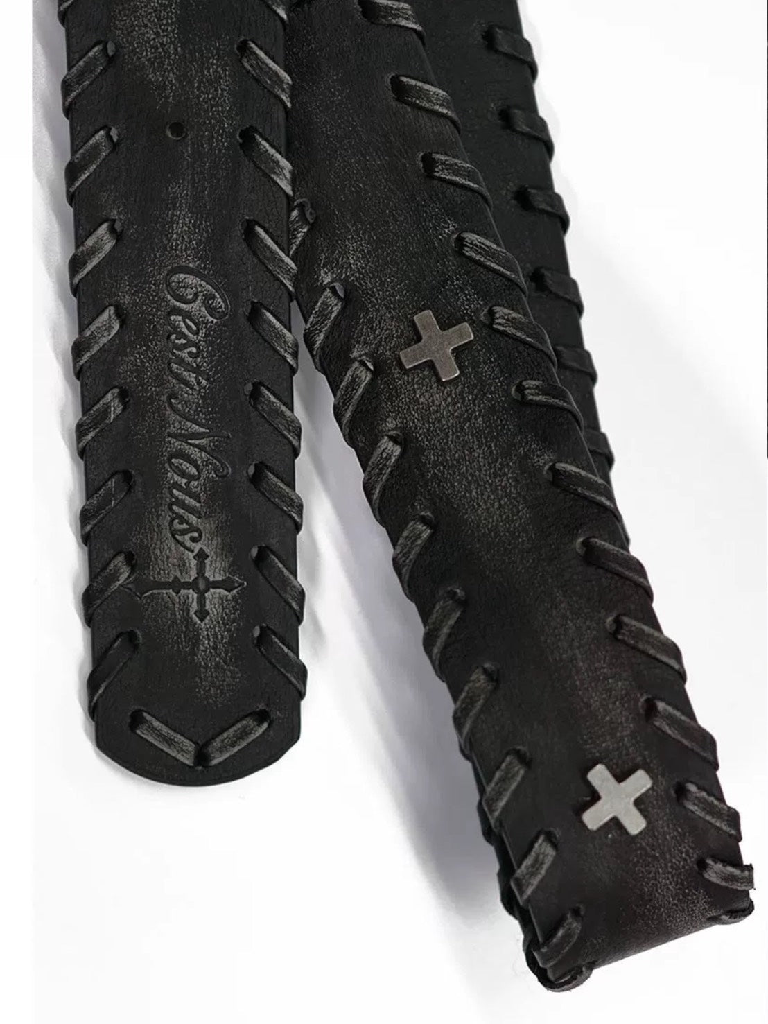 【Cest Nous】Vintage Lace-up Belt / 【セヌー】ビンテージレースアップベルト