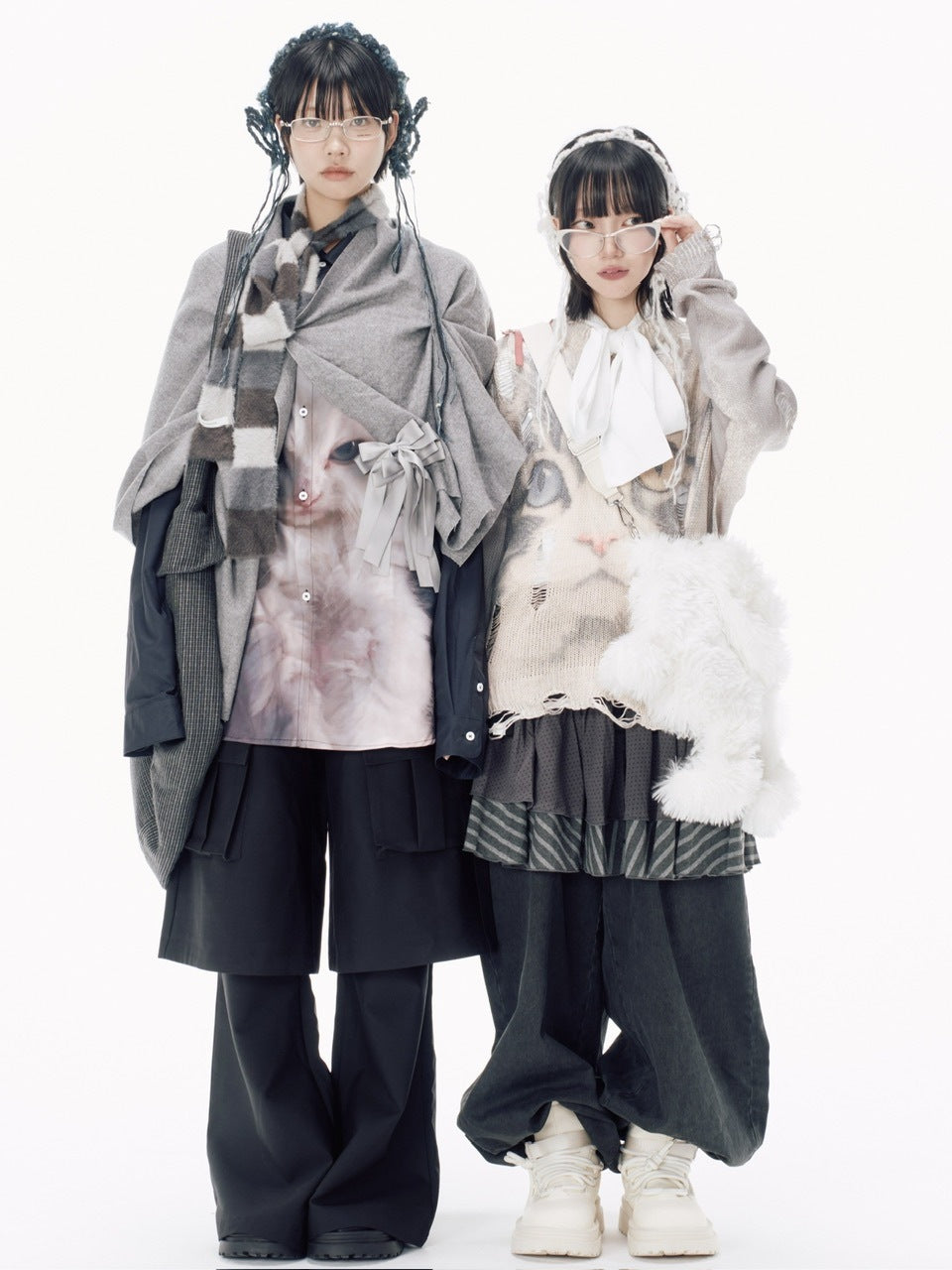 国際配送【Nerd out XU】 round puffer boots / 【ナードアウトエックスユー】ラウンドパフブーツ (2color)