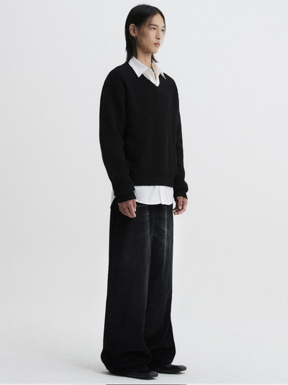 【DNSR】Legacy Wool V-Neck Knit