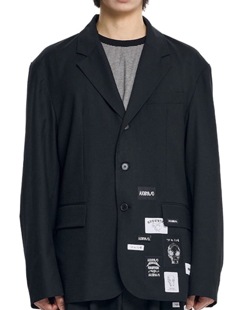 着画、物撮りまだ【AJOBYAJO】Wool Blend Expensive Oversized Jacket
