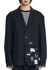 着画、物撮りまだ【AJOBYAJO】Wool Blend Expensive Oversized Jacket