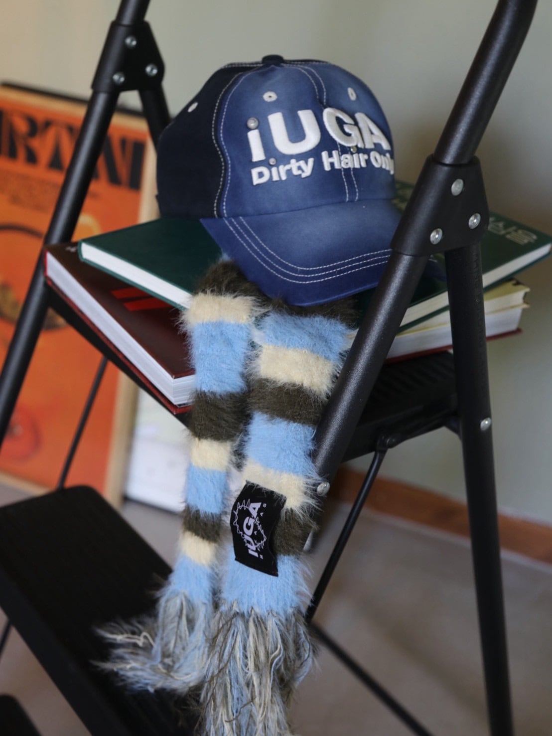 【IUGAMAKARAS】Washed Embroidery Ball Cap