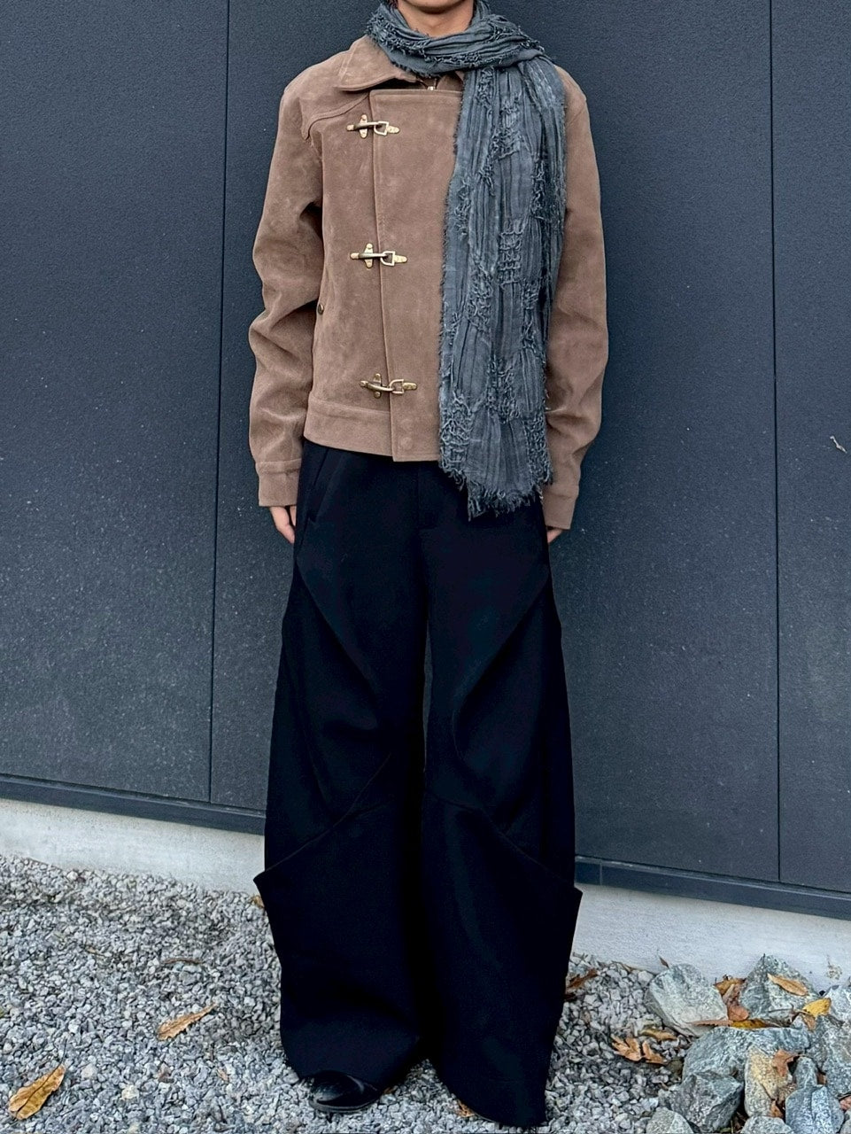 国際配送【RENOL】fireman suede jacket (2color)