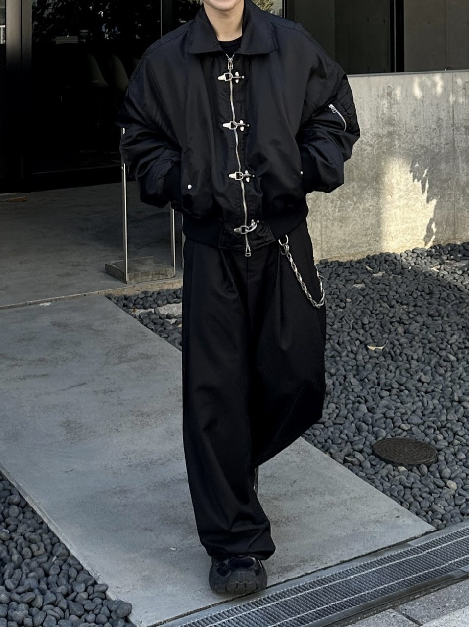 大阪店WEB限定受注制【Chikashitsu +】fireman MA-1 jacket / 【チカシツプラス】ファイアーマンMA-1ジャケット