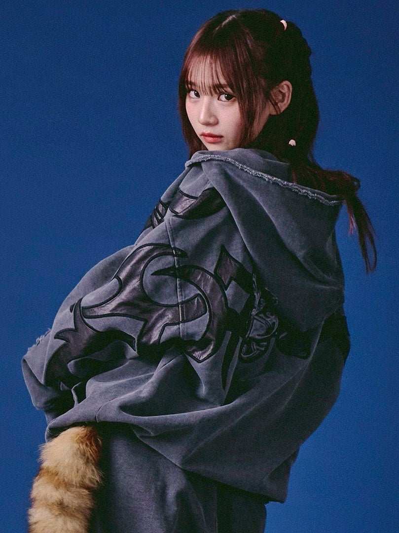 【GALFY】汚れ部族パーカー / 【ガルフィー】汚れ部族パーカー