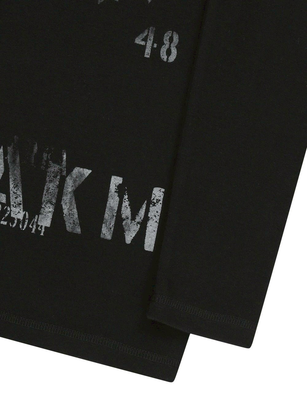 【AAKAM】Numbering Hooded Long Sleeve