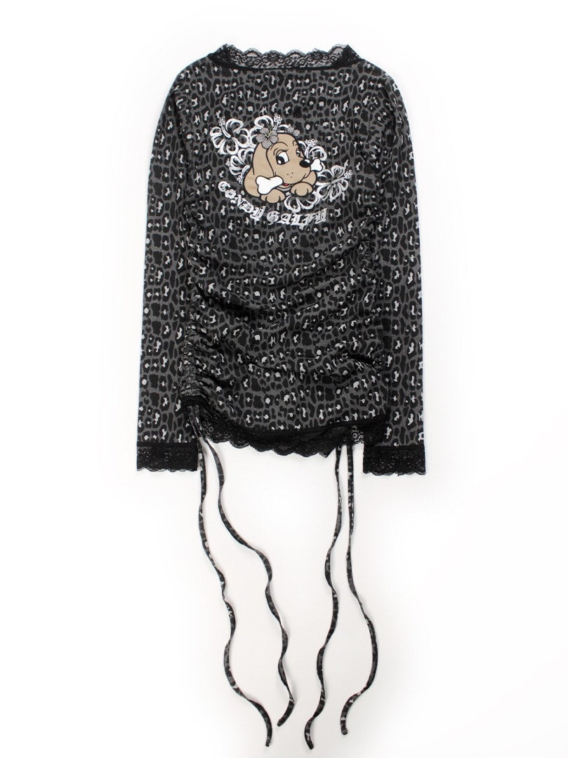 【GALFY】ギラギャル2WAYワンピ / 【ガルフィー】2wayレオパードリボンワンピース