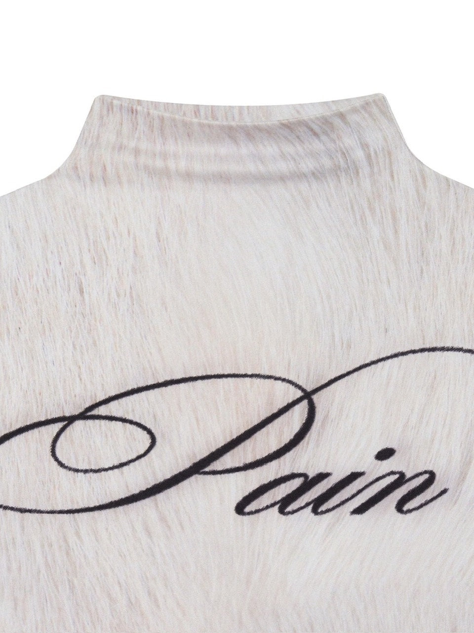 【bonnae】Pain mock neck top