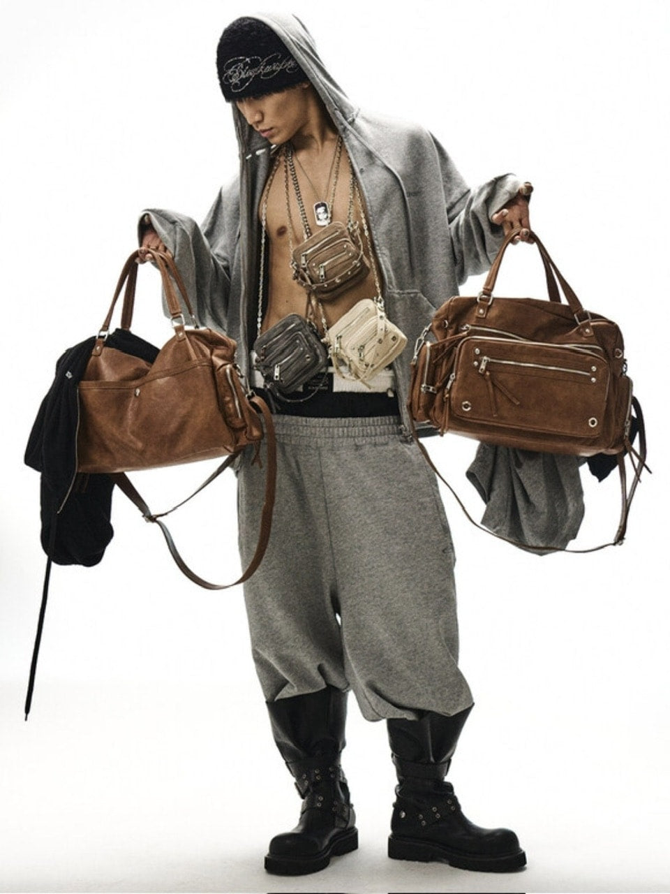【BLACK PURPLE】Bread Bag