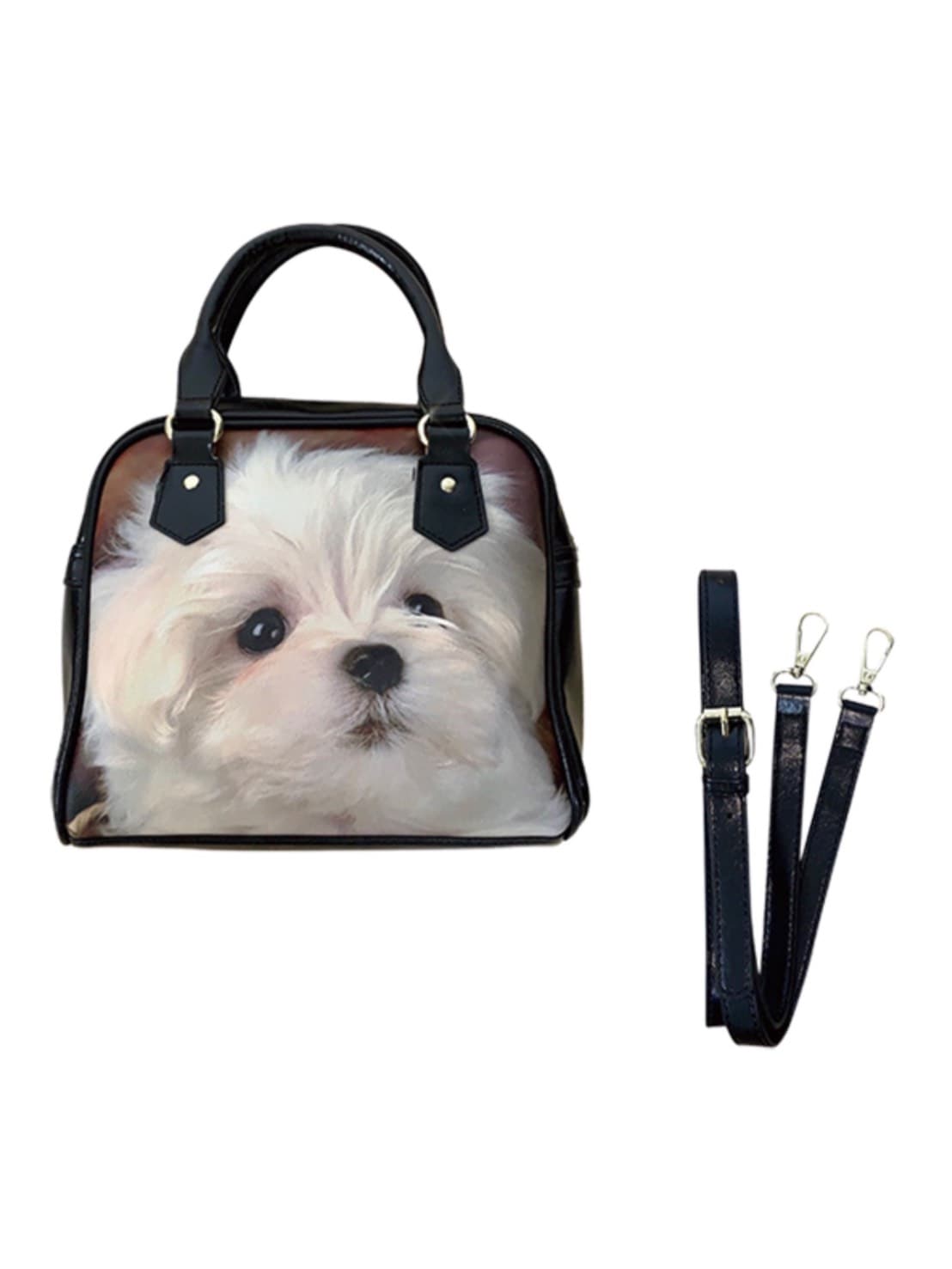 【HURJABOYACC】PUPPY LEATHER BAG
