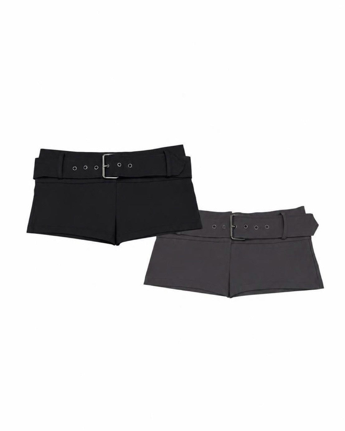 受注制【nmtc+】Belted Low-Rise Shorts (2color)