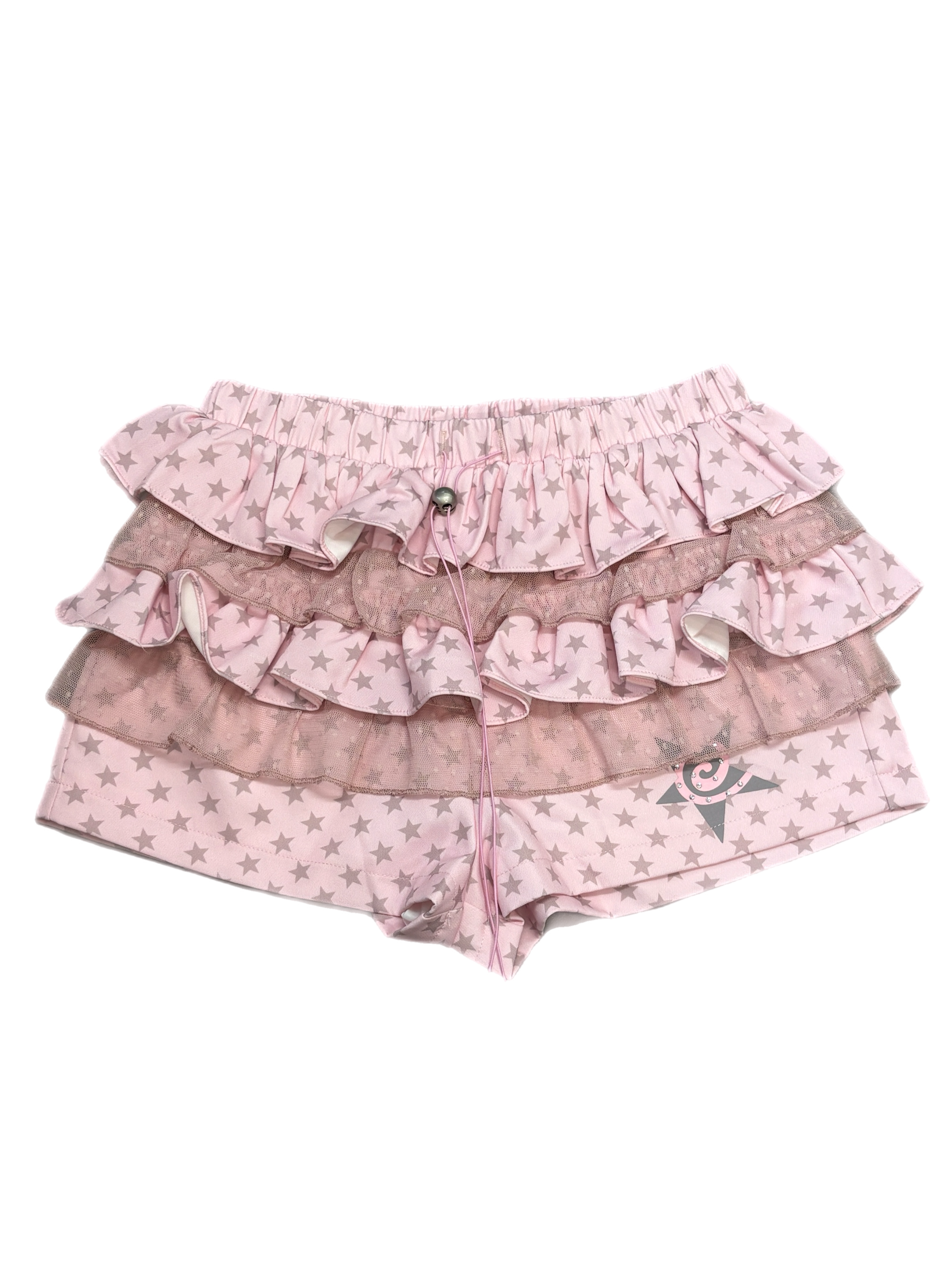 【Never mind the XU】star print skirt pants (3color)