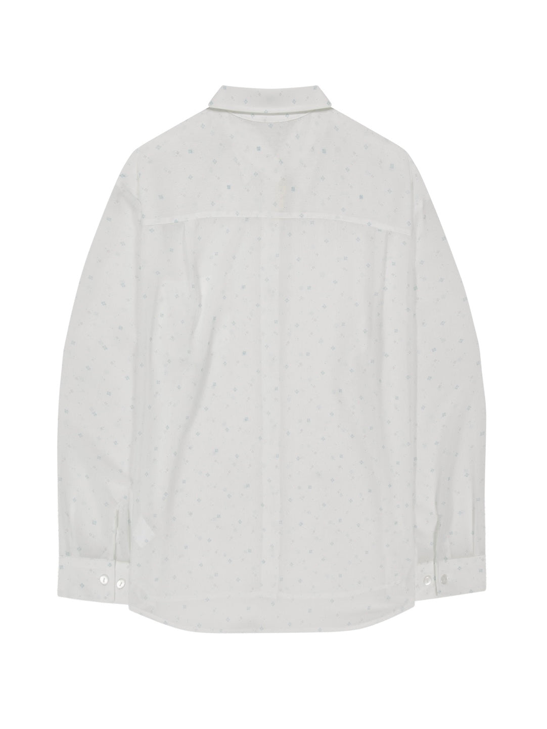 【OJOS】Graphic Sheer Shirts