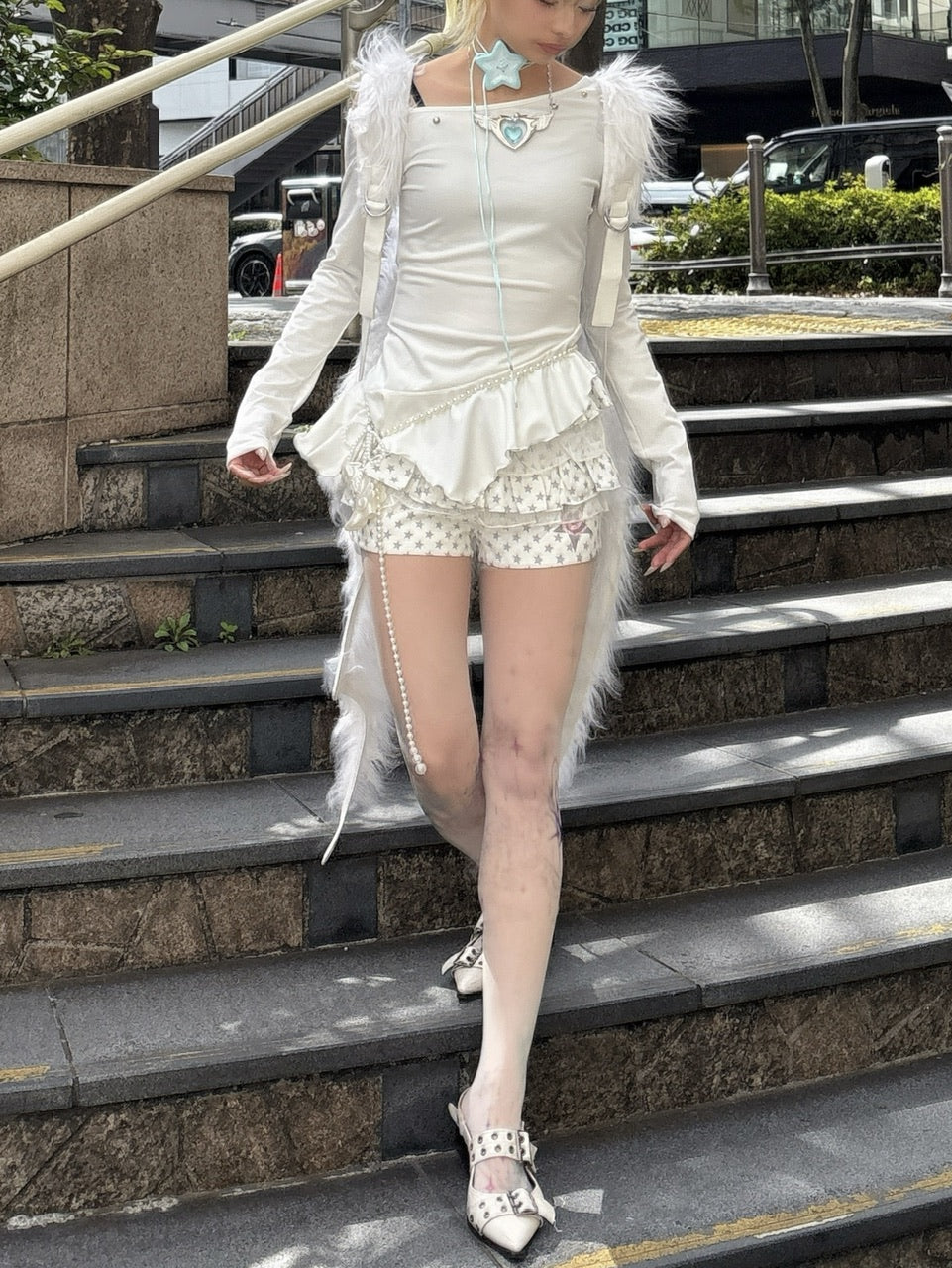 国際配送【Never mind the XU】Twilight star tights
