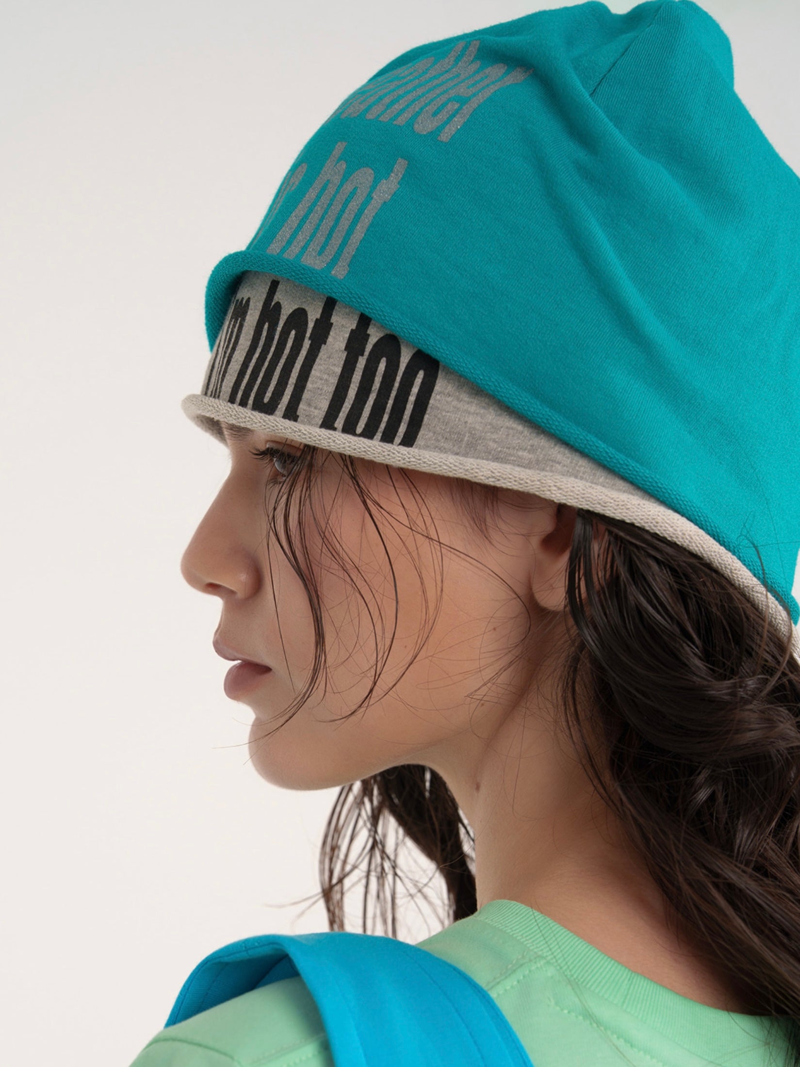 【ESC STUDIO】I'm hot double beanie