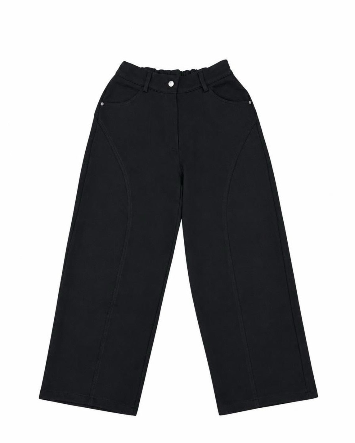 受注制【nmtc+】Curved Seam Wide Sweat Pants (2color)