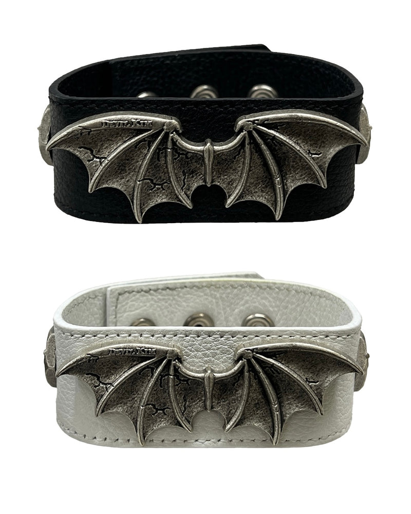 【DEVIL KIM】EMBLEM LEATHER BRACELET