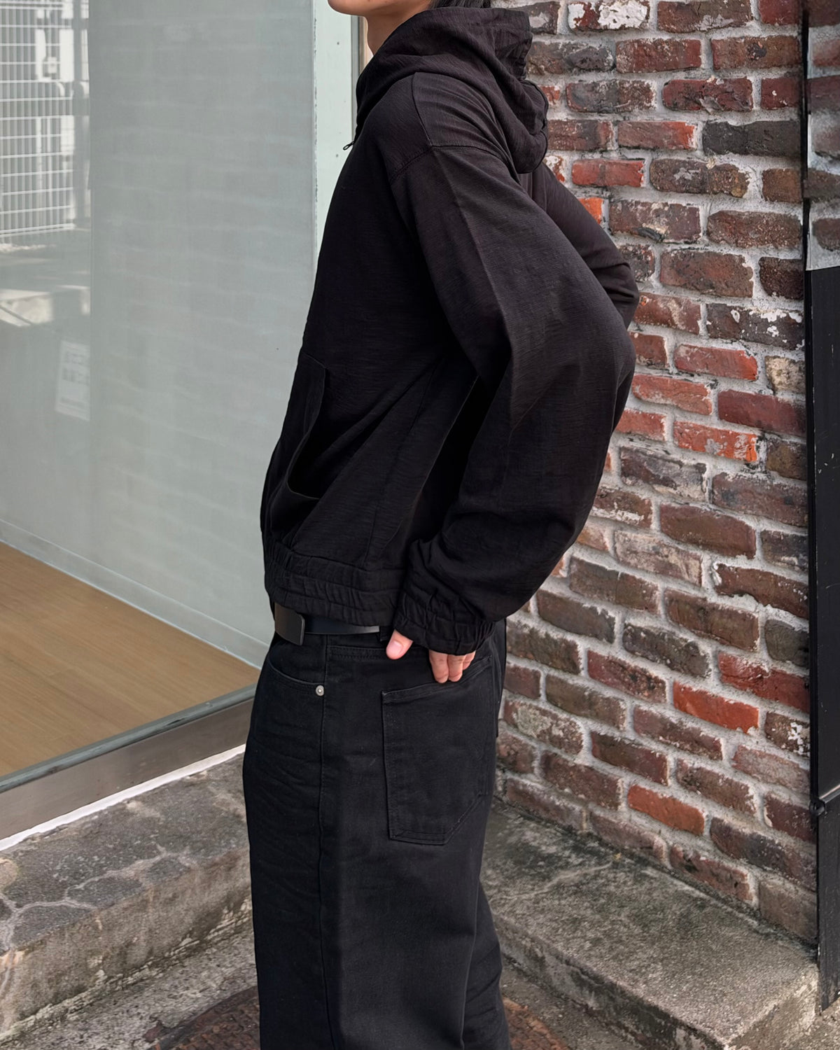 受注制【youll】slab zip up hoodie (2color)