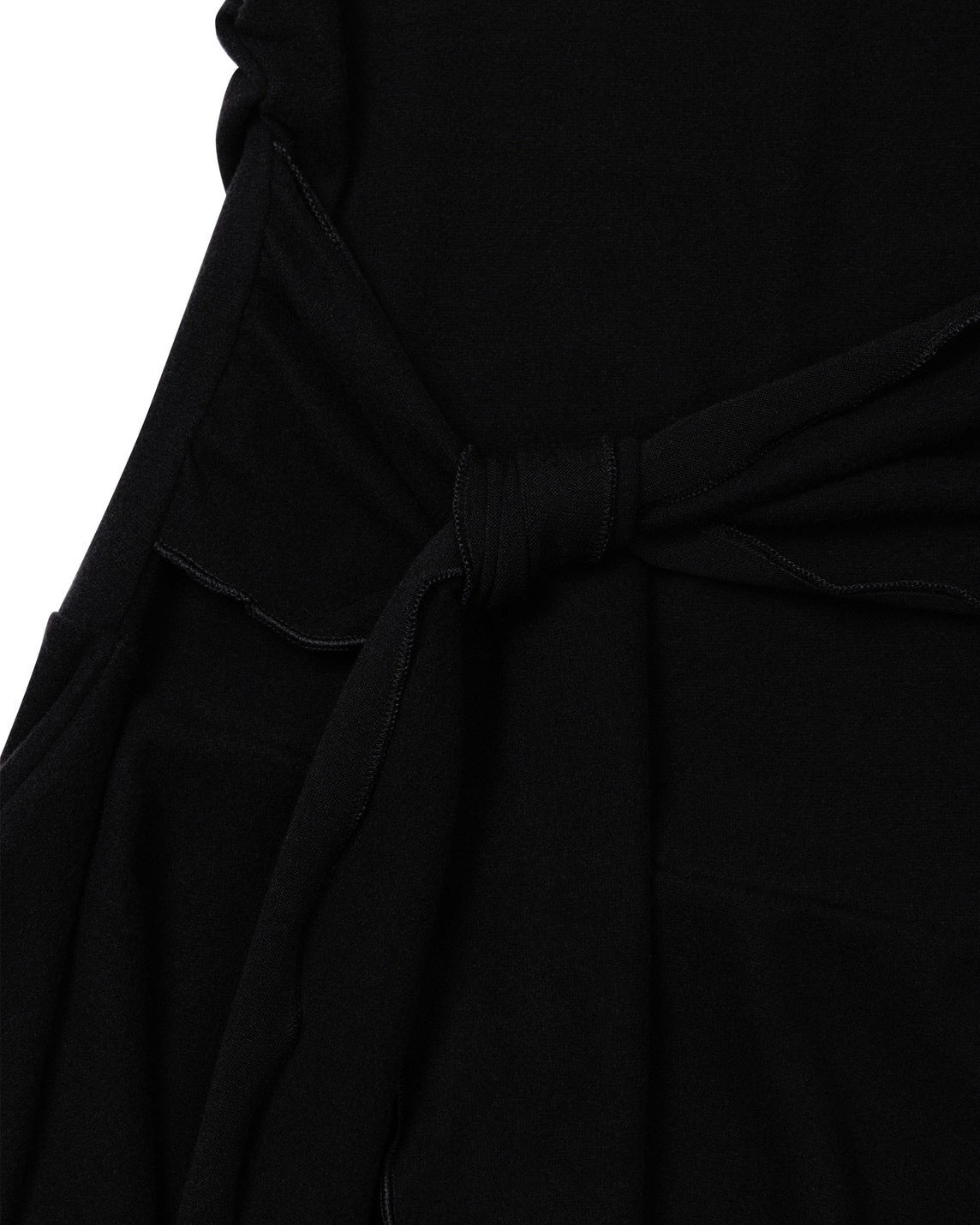 【Uglyshadow】RUCHED BOAT LONG TEE