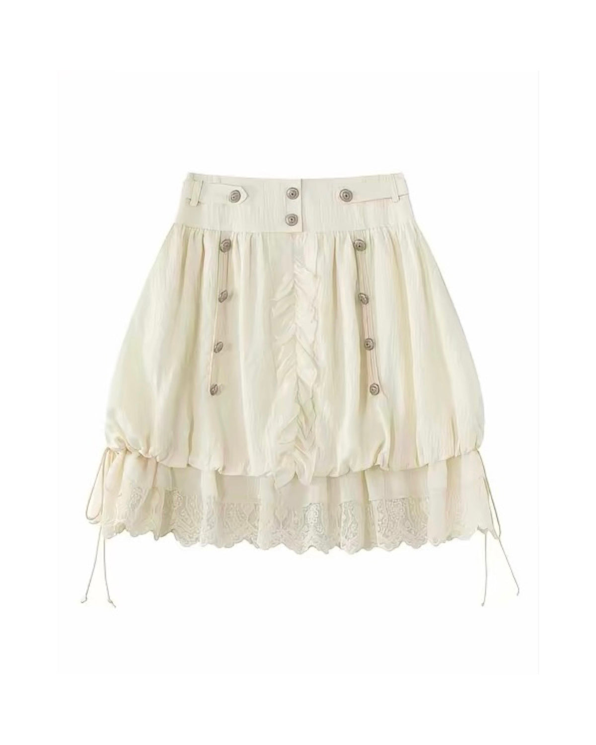 【Cest Nous】Lace Bud Skirt