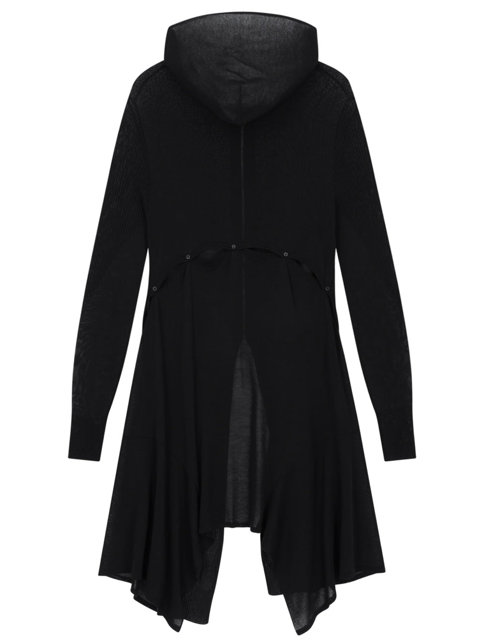 【OJOS】Detach Panel Knit Hoodie