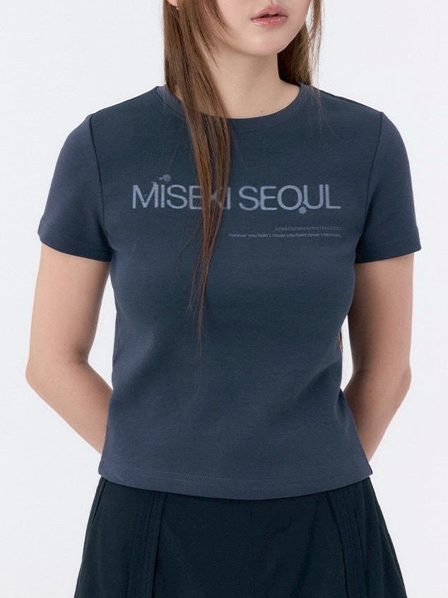 【Miseki seoul】Logo short sleeves