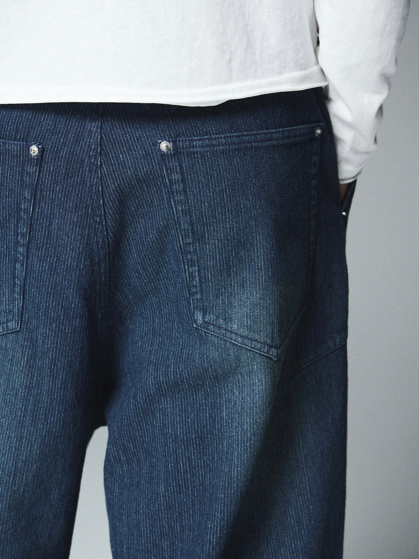 【CS】chain twill denim pants
