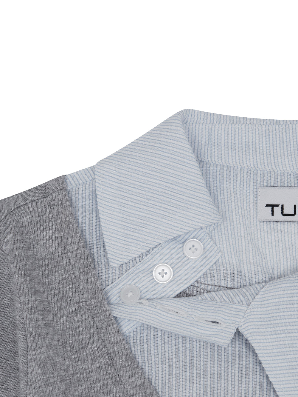 【TUOMIO】ASYMMETRIC COLLAR TOP