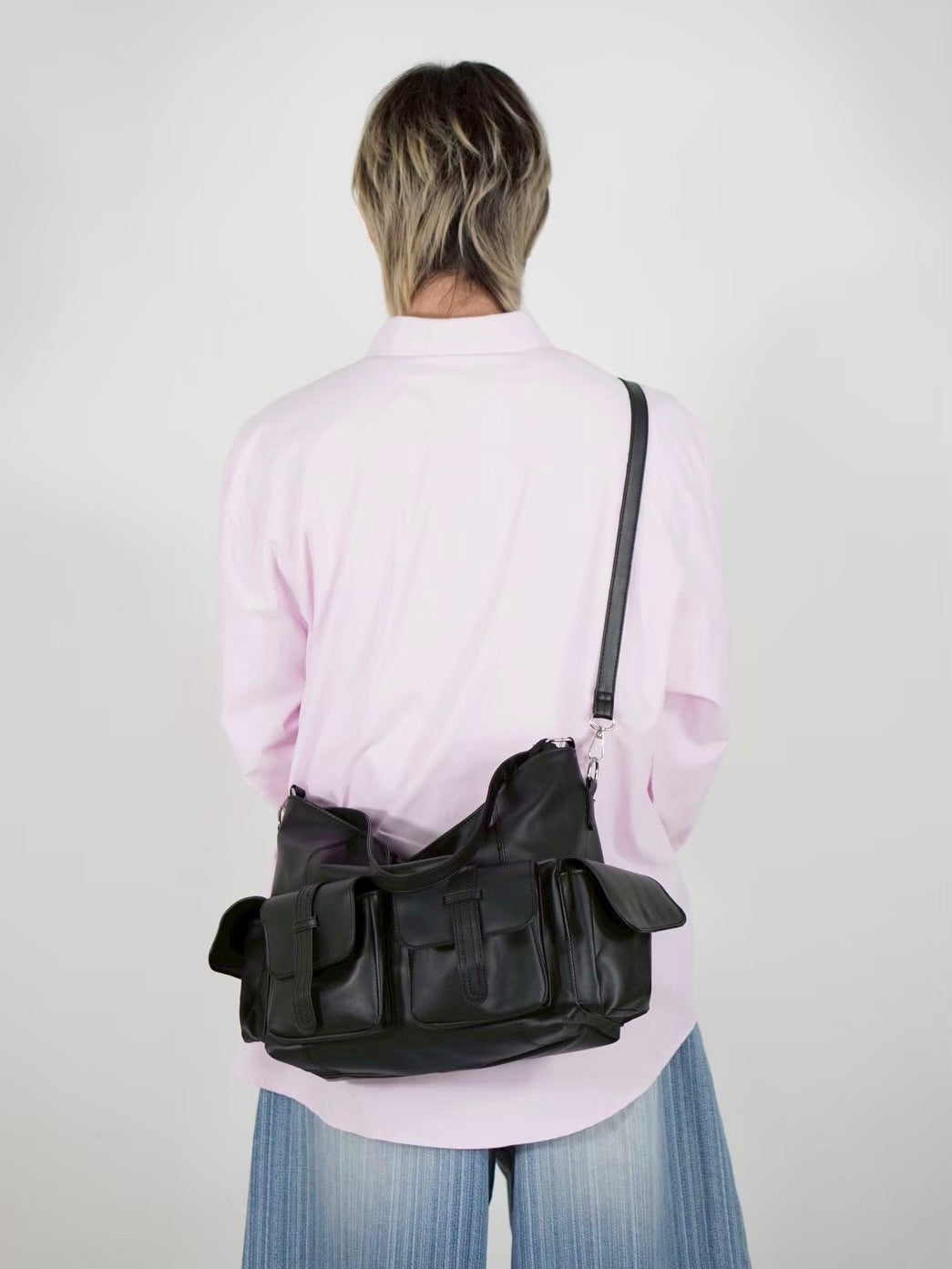 【Chikashitsu +】4pocket leather bag