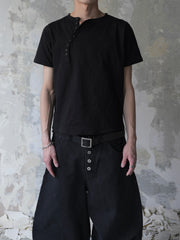 7月下旬発売予定【Lee fi Ne】Offset Henley Tee