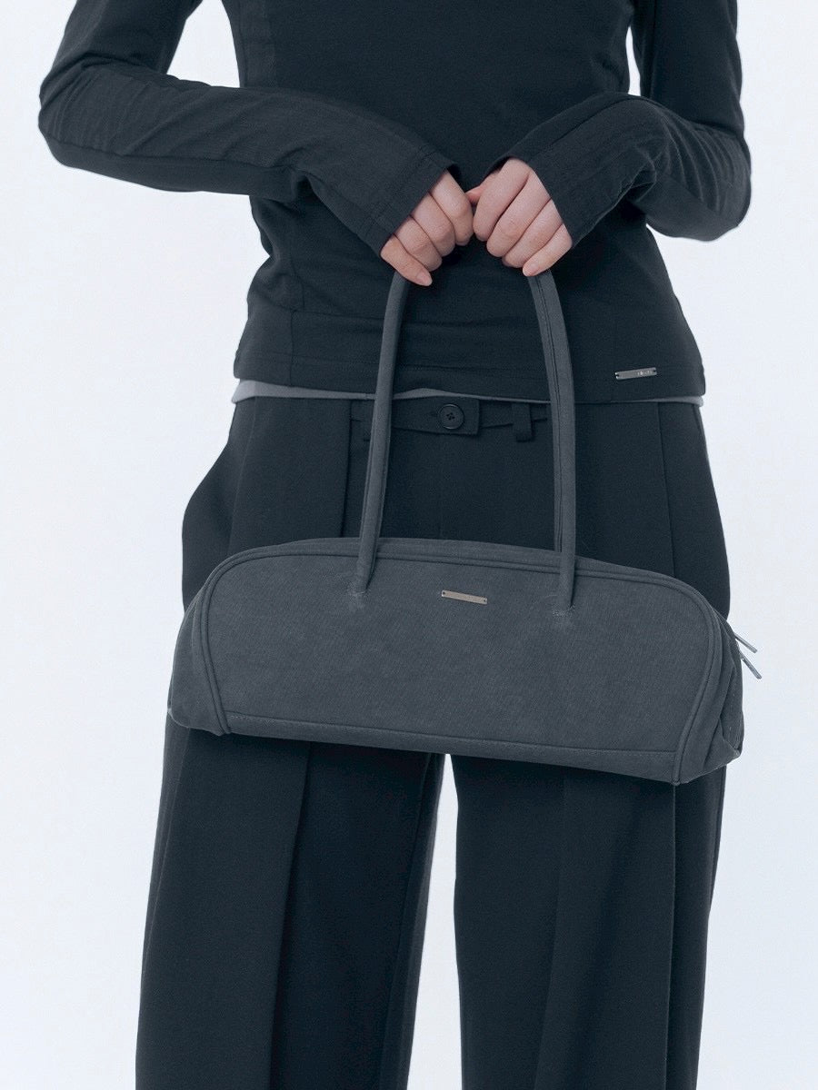 【Miseki seoul】Twill baguette bag