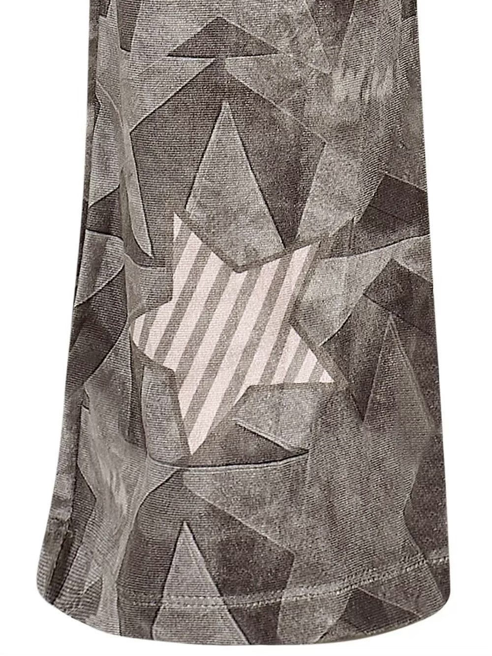 【W.I.A】SMASHED VELOUR LOW RISE TRACKPANTS