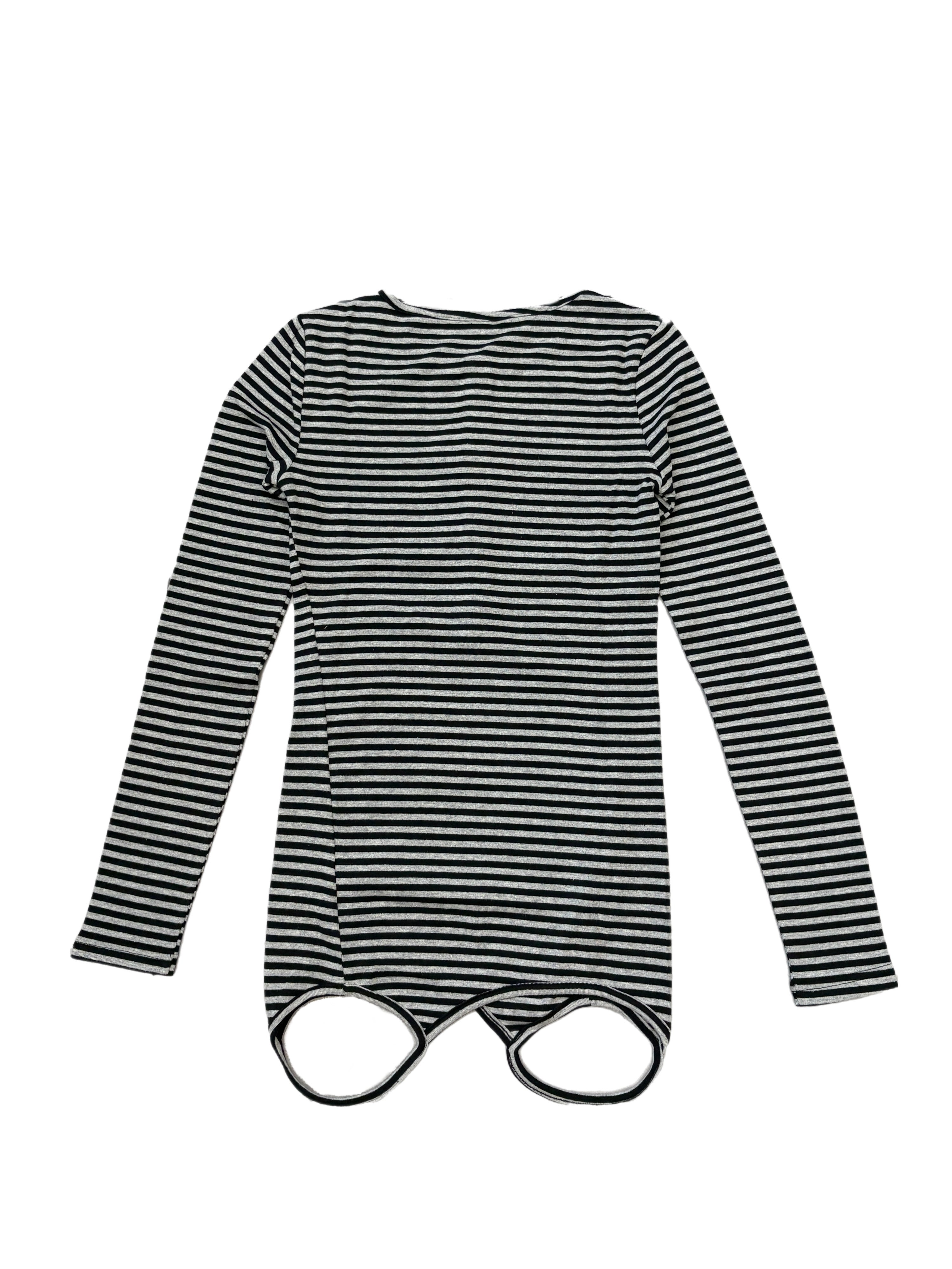 国際配送【BABY09】 3way border print tops (2color)