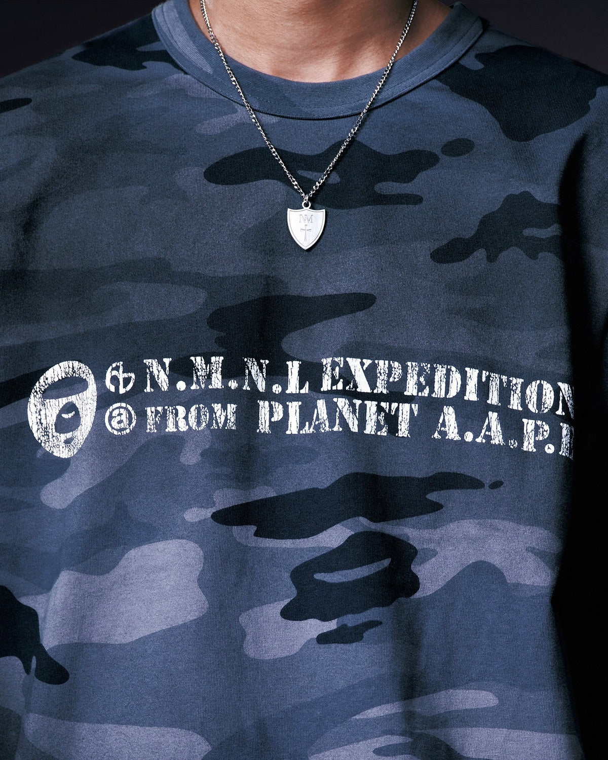 【NOMANUAL】AAPE X NMNL LAYERED LONG SLEEVE TEE