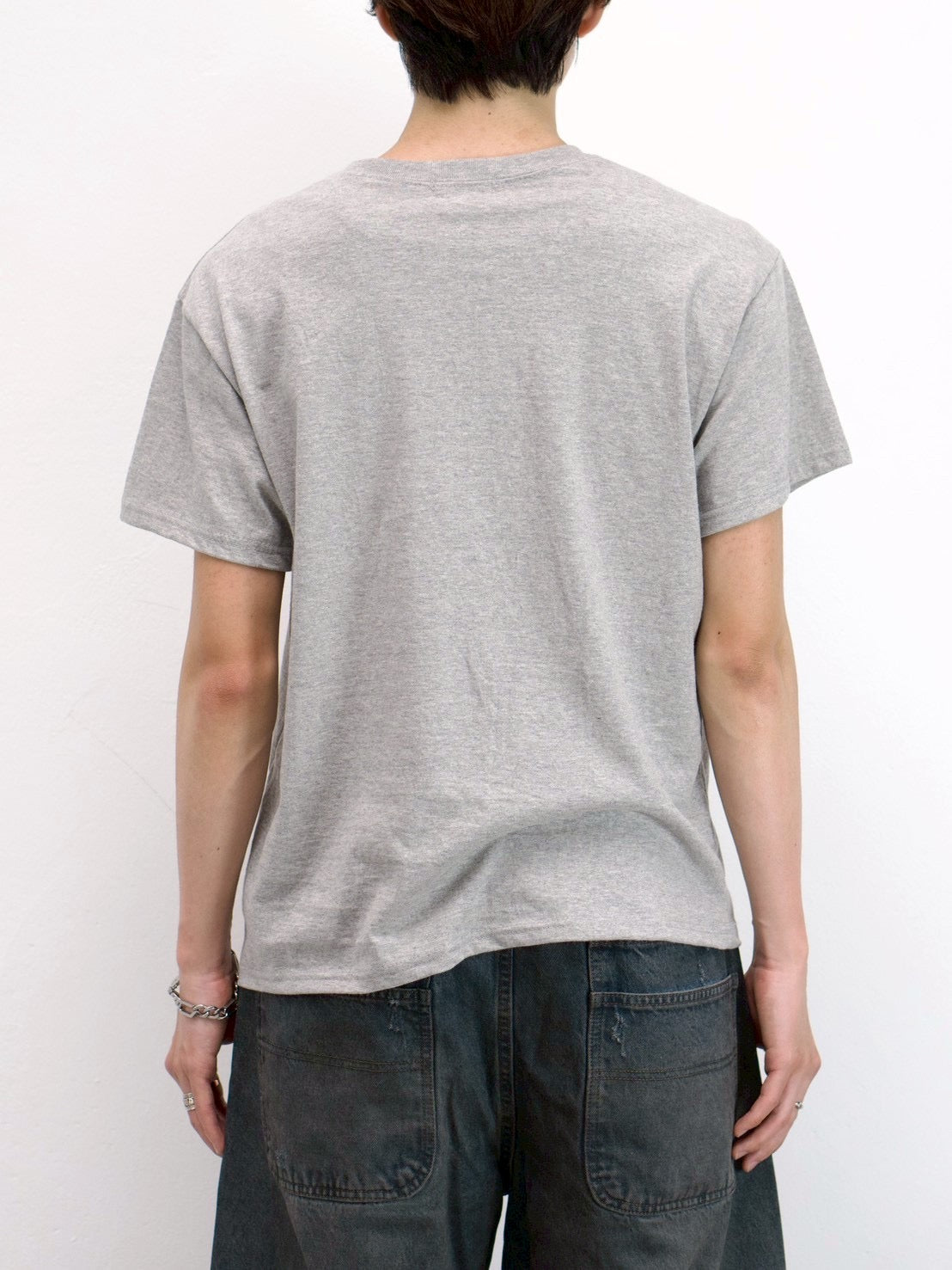 受注制【Chikashitsu +】sunshine printing crop tee (4color)