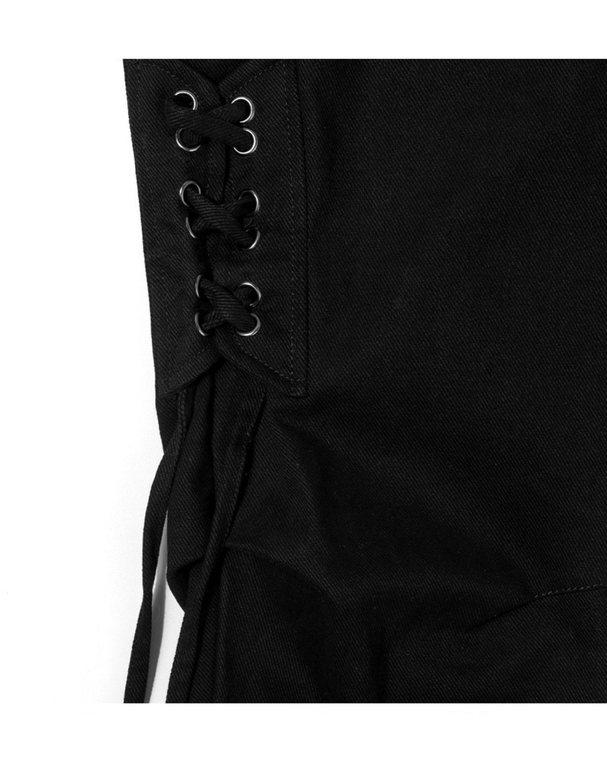 【FANCY CLUB】BELTED FLARE SHIRRING PANTS
