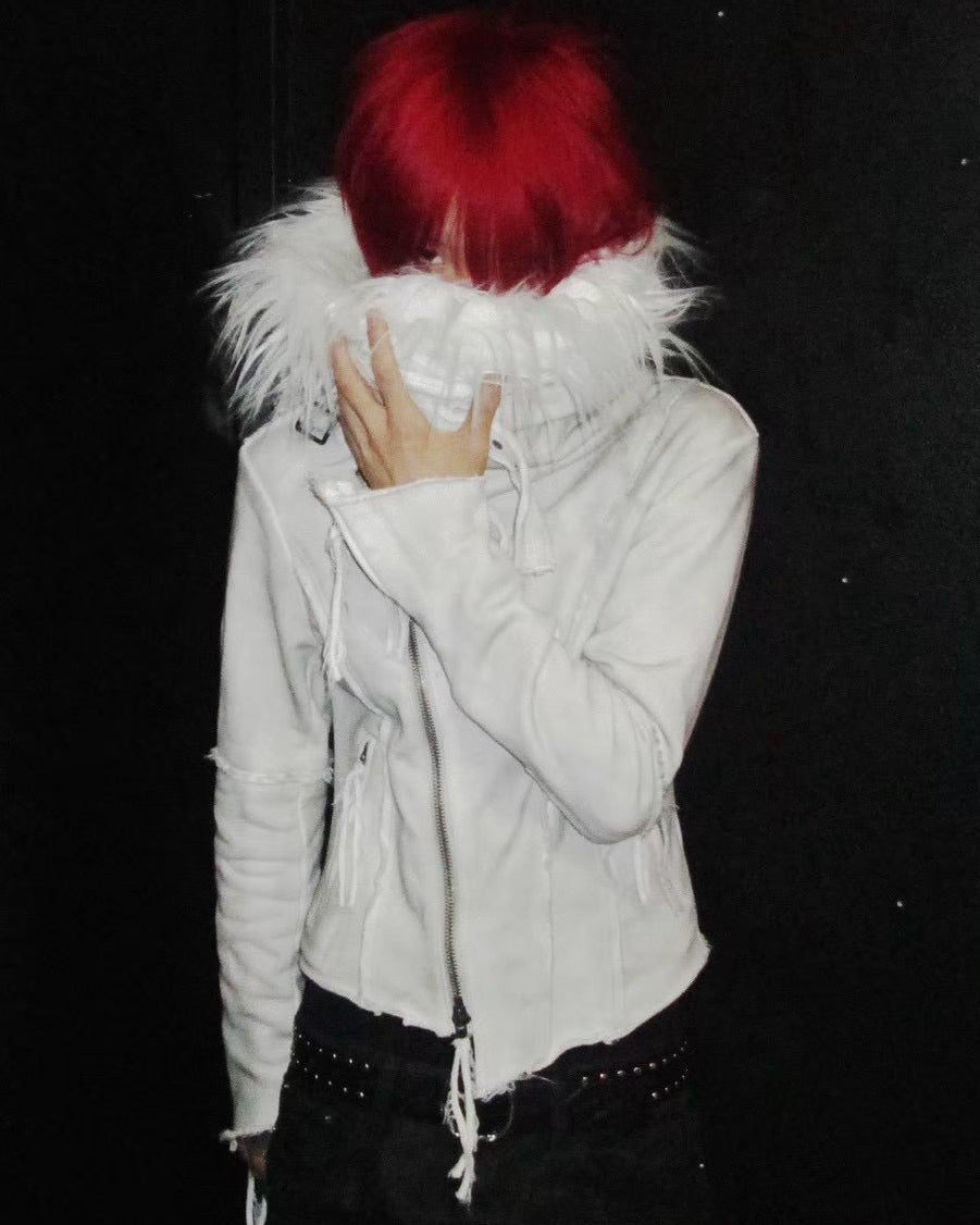 【YIKAI LABORATORY】INNER RADIANCE FUR JACKET