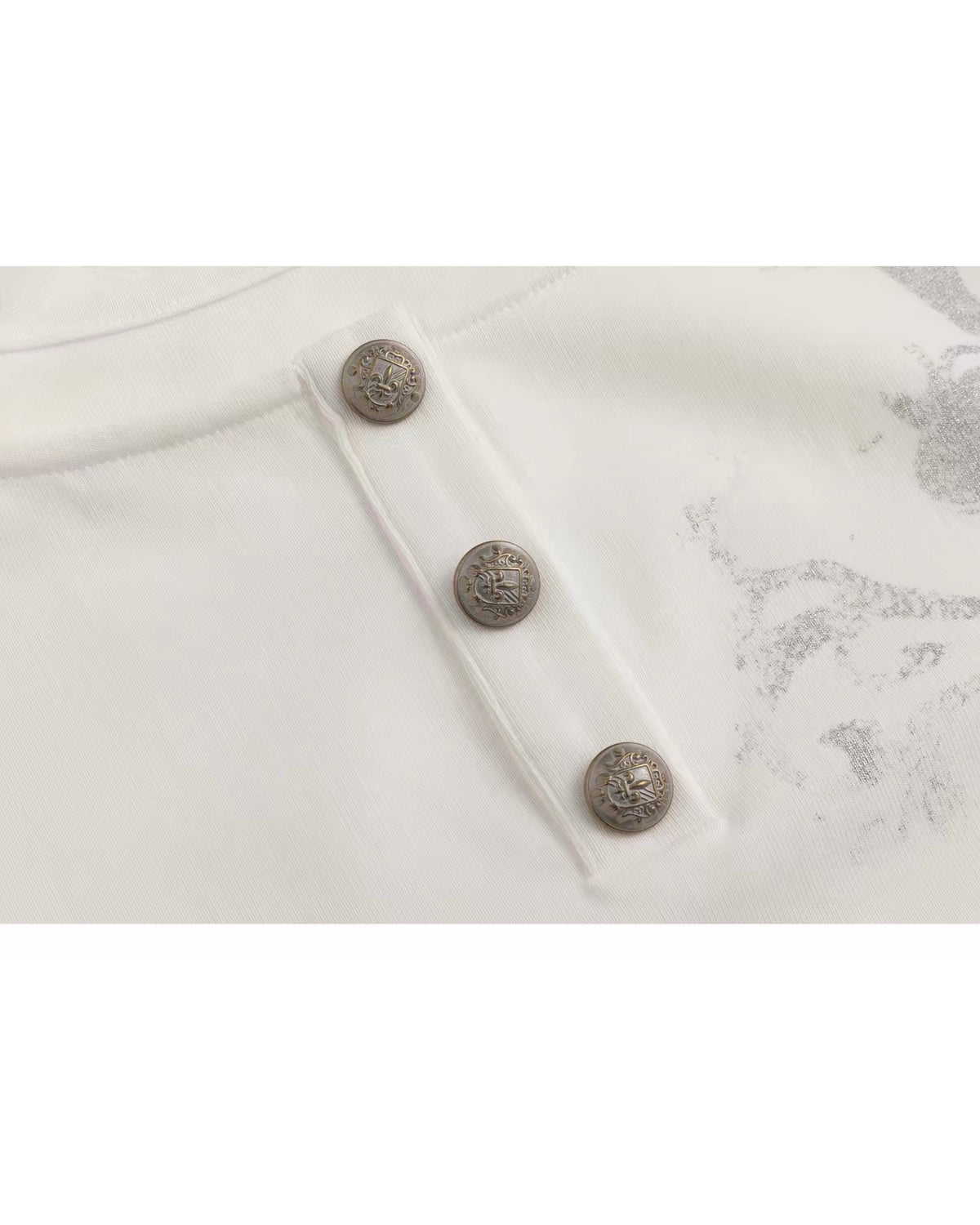 【Cest Nous】Lace-up Cross Top