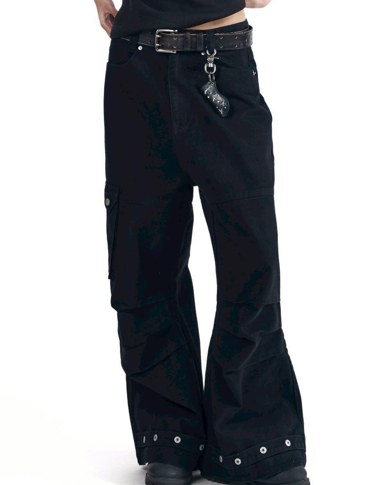 【AAKAM】Cowboy Chaps Cotton Pants