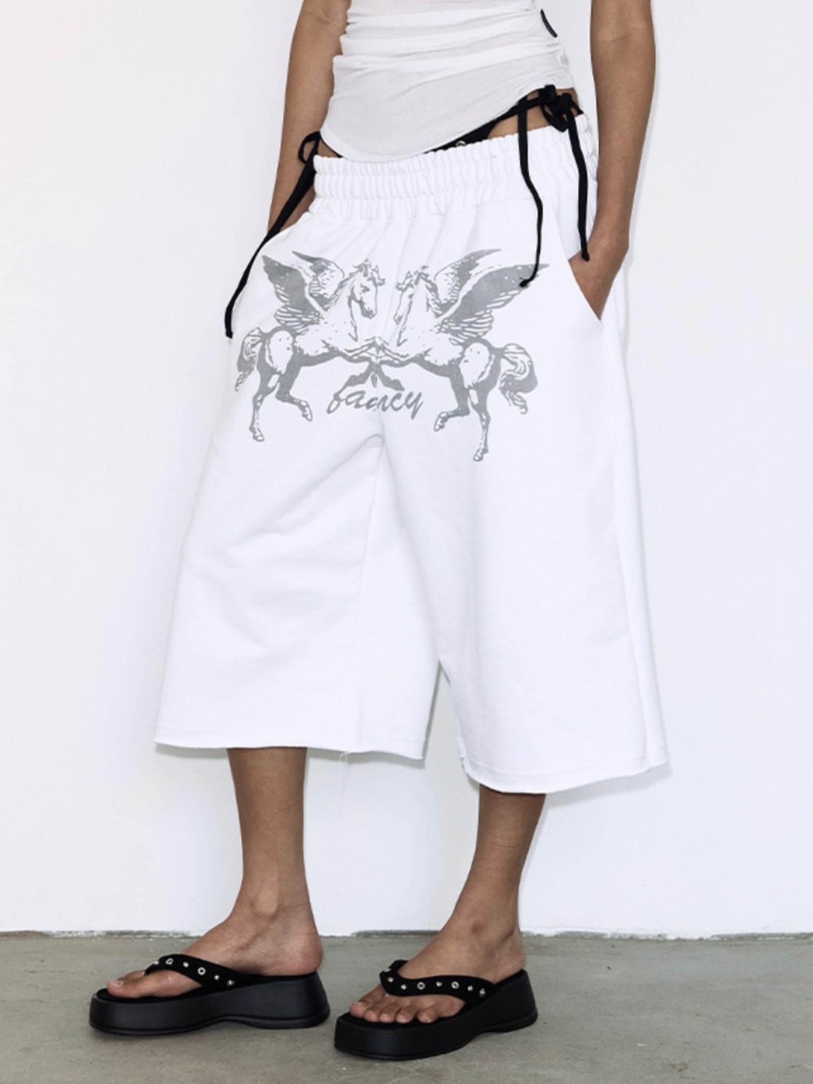 【FANCY CLUB】PEGASUS BERMUDA PANTS