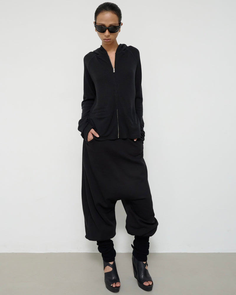 【NACHE】Shirred Hem Baggy Sweatpants[SP-01]