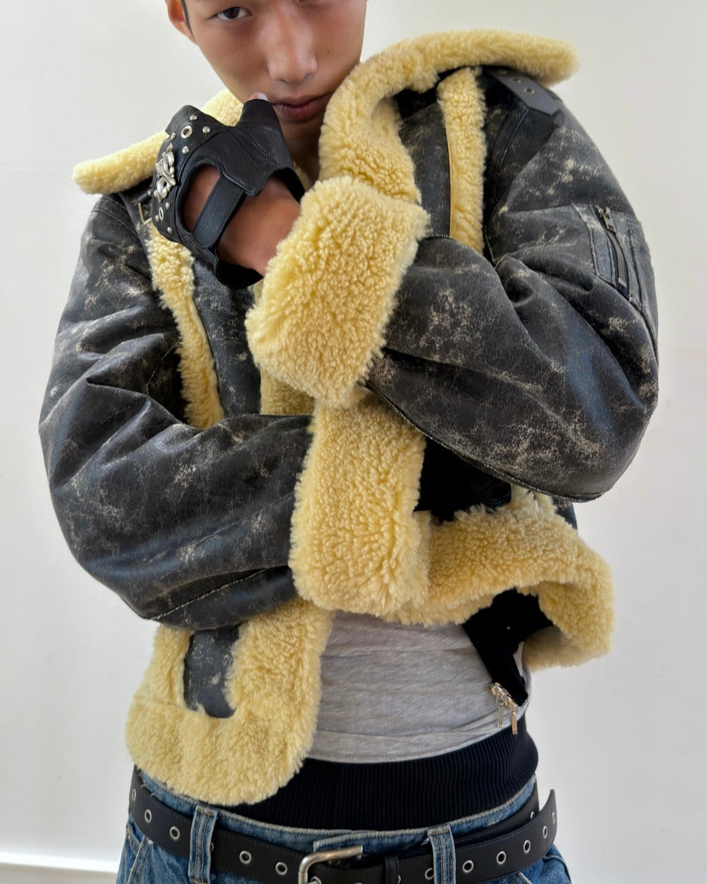 【LECYTO】Faded Outlaw Mustang Jacket