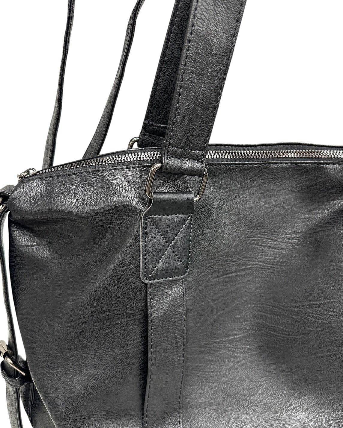 受注制【nmtc+】modern 2way fake leather cross bag