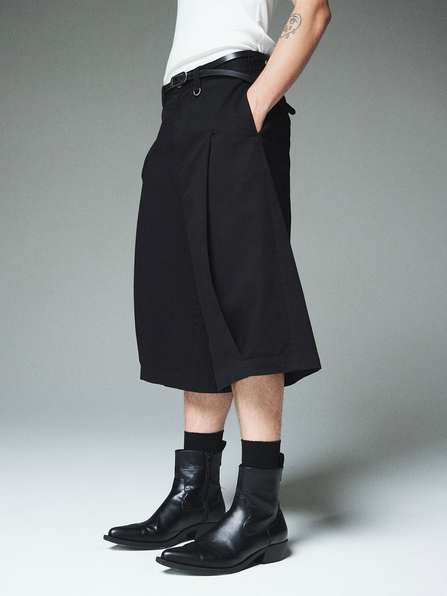 【CS】cotton bermuda shorts