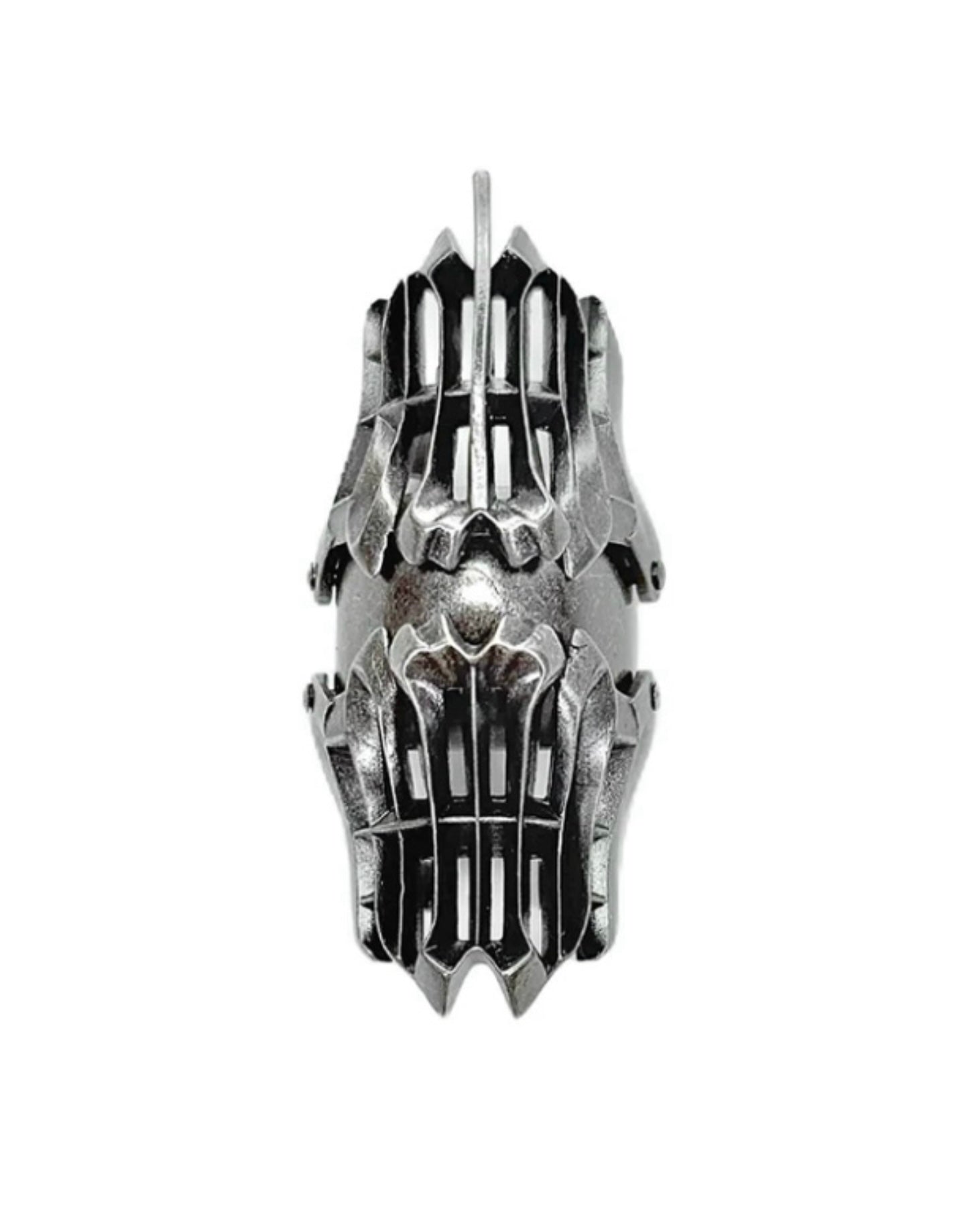 【IIIMIII】Silver Cyber-Armor Ring