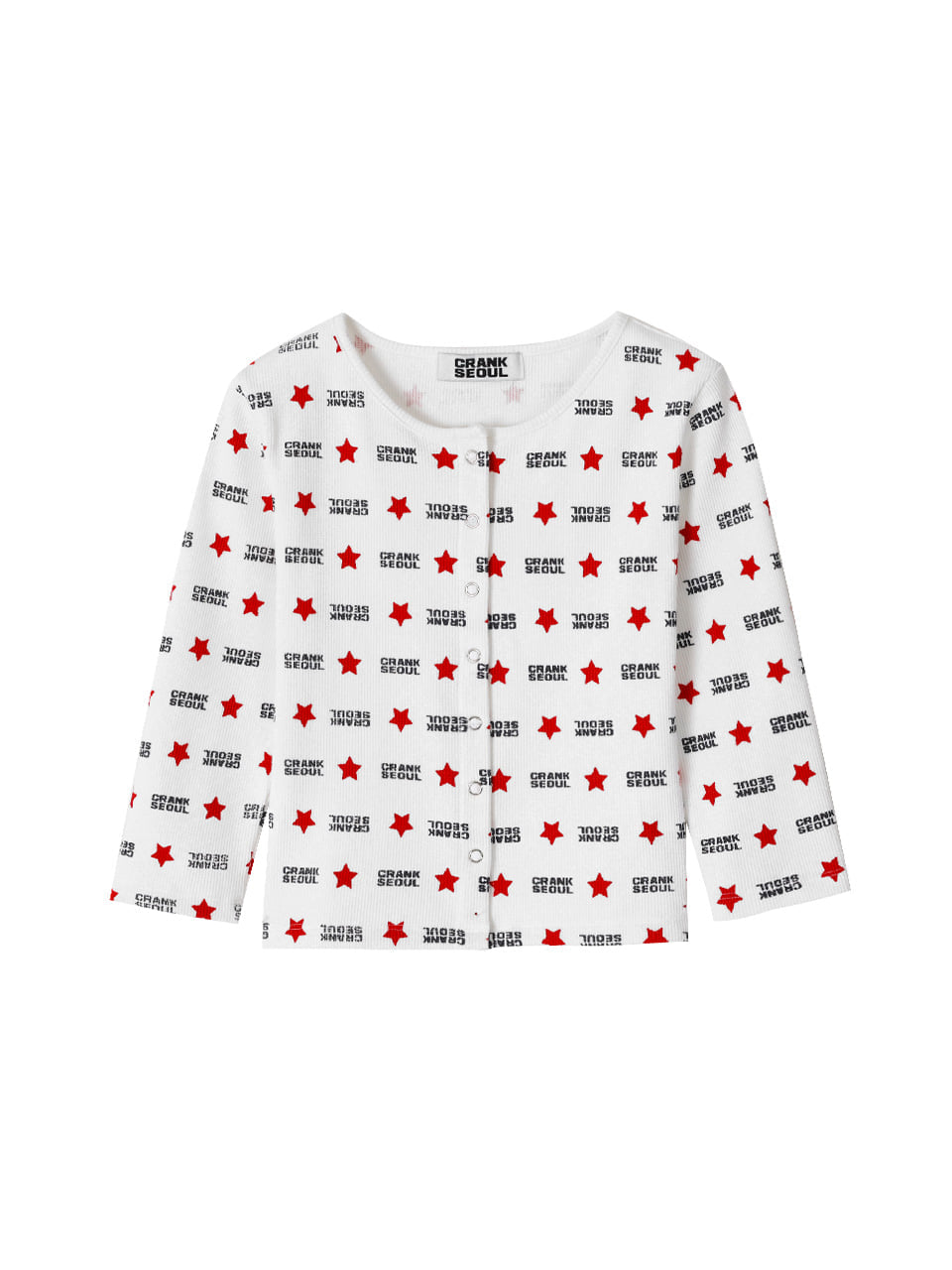 【CRANK】BABY WAFFLE CARDIGAN