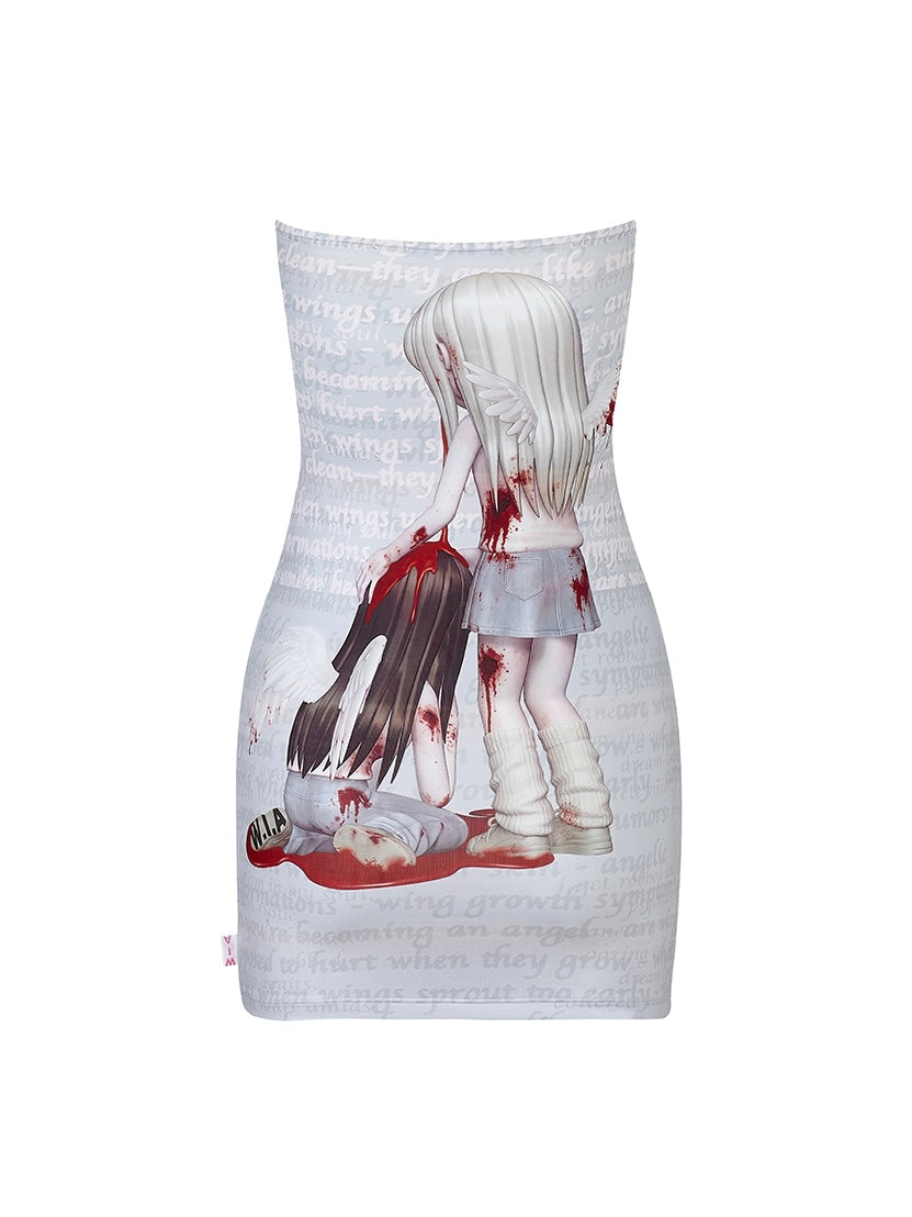 【W.I.A】W X N MINI DRESS 008