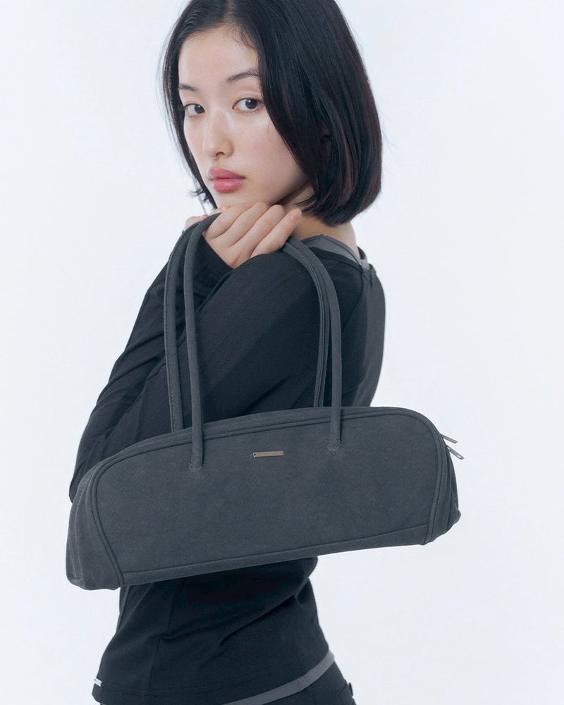 【Miseki seoul】Twill baguette bag