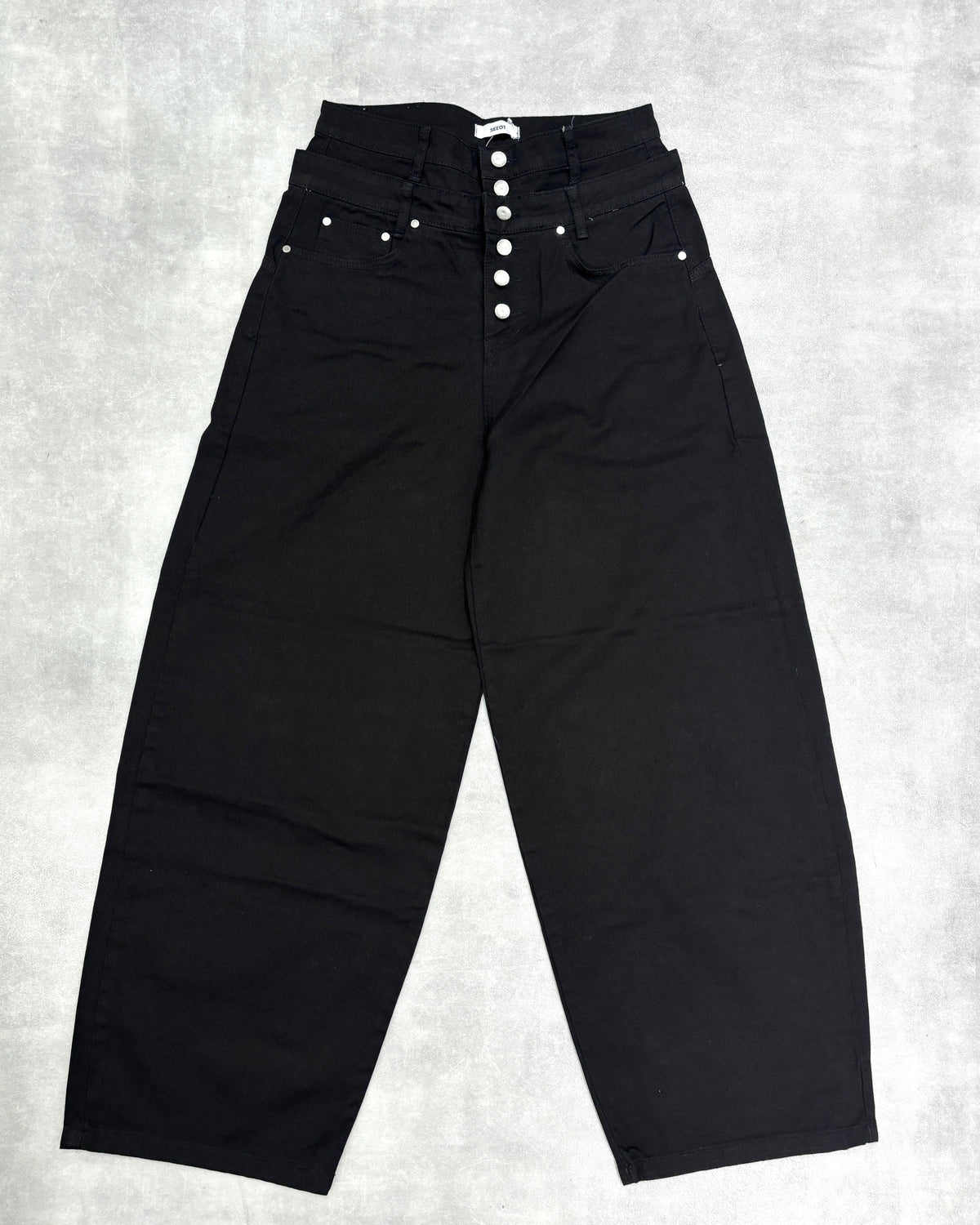 名古屋店WEB限定【nmtc+】Double Waist wrap Cover Pants (2color)