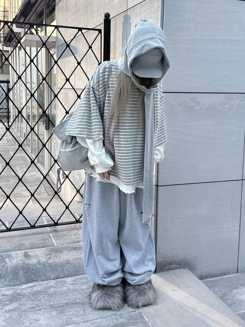 3/1 20:00発売 受注制【nmtc +】sweat hood balaclava / 【エヌエムティーシープラス】スウェットフードバラクラバ (2color)